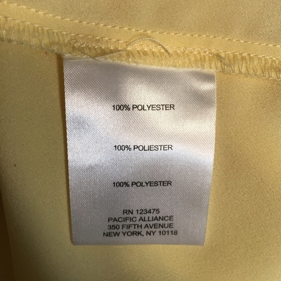 Ellen Tracy pleated ruffle blouse - Picture 8 of 8